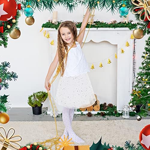 Wllhyf Girl Tutu suknje, 3Layers Tulle Sequin Star Ballet Dance Tutu suknja princeza Božićna suknja za djevojčicu malu djecu 2-8 godina