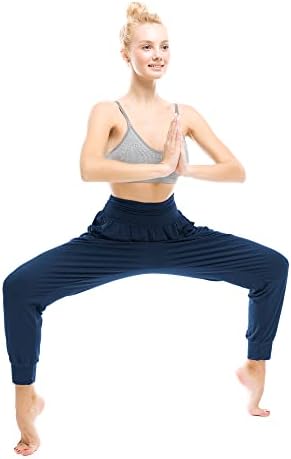Sinofant Womens Yoga Joggers Hlače Labavi trening udobni saloni Duksevi Pajama hlače sa džepovima