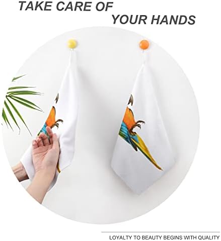 Ručnik za ručni ručnik za ptice za parografiju sa visećim petljom upijajući kuhinju za kupaonice