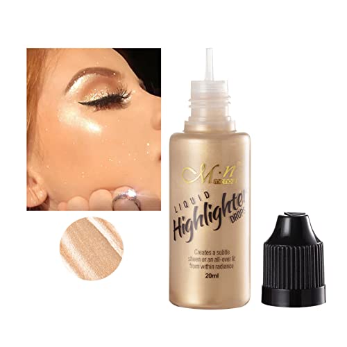 Tečni Highlighter Makeup, iluminator za blistavu kožu, sve u jednom šminka 20ml