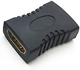 UKD Pulabo HDMI Extender ženski ženski spojnik Extender priključak adaptera za povezivanje dva HDMI kablova kako bi se jedan dugački kabl učinio udoban i ekološki, crni