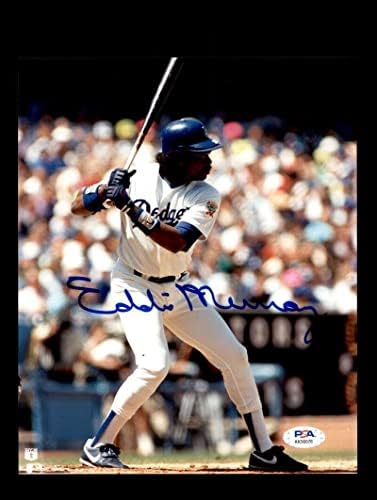 Eddie Murray PSA DNK potpisao je 8x10 fotografija Dodgers - autogramene MLB fotografije