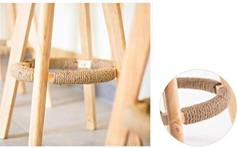 Kreativna jednostavna jednostavna atmosfera Retro prednja stolica, drvena stražnja kreativna papučica