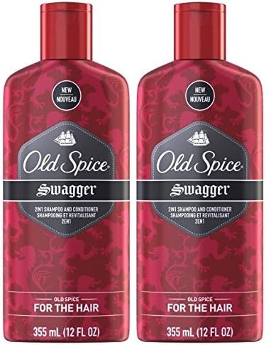 Old Spice Swagger 2 u 1 šampon i regenerator, 12 unci, pakovanje od 2 komada