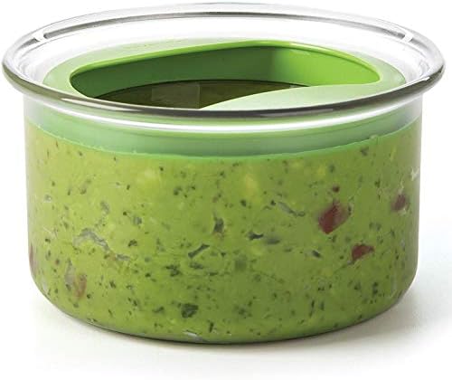 PrepWorks by Progressive fresh Guacamole ProKeeper Plastic Kitchen Storage Container with Air Tight Lid