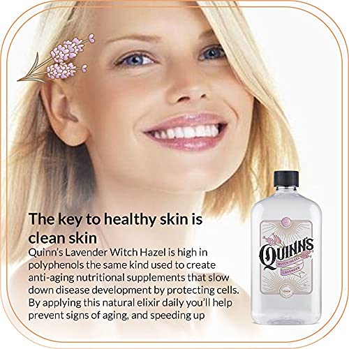 Quinn je čista Kastilja organski pepermint tečni sapun 32 oz & amp ;Quinn alkohol besplatno lavanda Hamamelis sa Aloe Vera 16oz