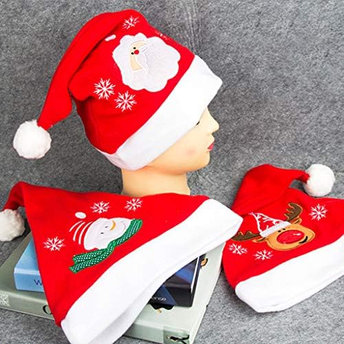 LARIAU Božić Božić šešir Unisex šešir šešir odmor comfort kapa za Santa odrasle bejzbol kape 9fifty M L