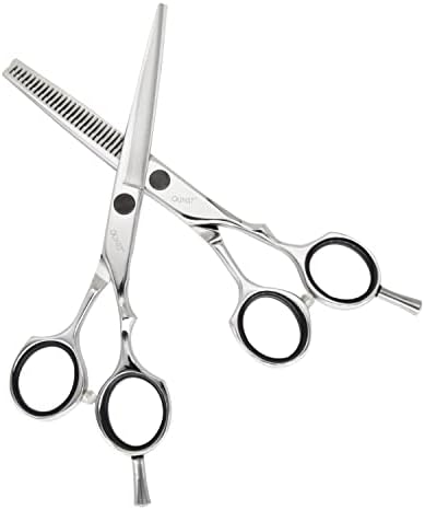 Set makaze za kosu - škare za rezanje kose 6 inča - razrjeđivanje 6 inča sa 30-V zubima - škare za rezanje kose za profesionalce