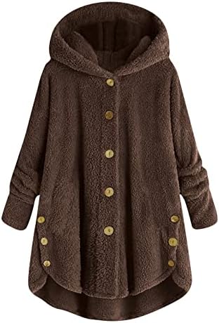 Lagana jakna Ženska dugme / Zip Up Girl s dugim rukavima Kaputi za prozračivanja topli zimski kaputi za žene