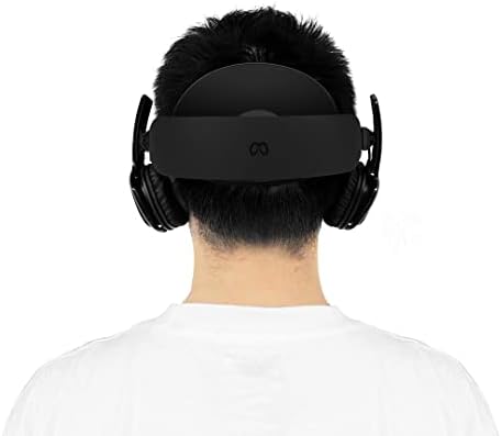 Globelarne klastere stereo VR slušalice za Meta Quest Pro - Klip na dizajnu Jednostavno instaliranje i uklanjanje posteljice i kut za ruke podesiv