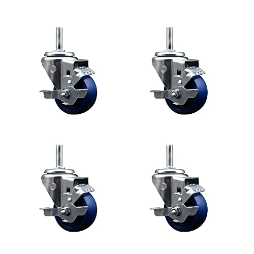 Stroj od poliuretanske okretne matične kotačine u obliku plavih kotača i 5/8 stabljika i 5/8 - uključuje 4
