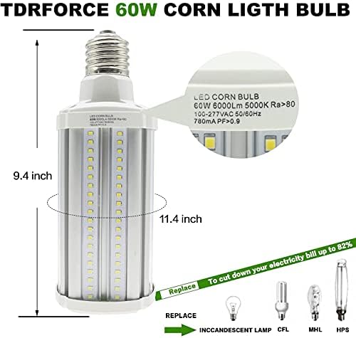 LED kukuruzna lampa, štedljiva lampa za domaćinstvo, izdržljiva, Super jaka rasvjeta, sigurnosna lampa