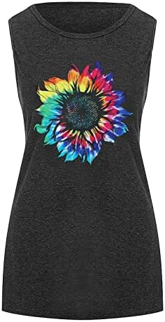 Ženska bluza Moda 2023 Rezervoar za novost Ležerne prilike bez rukava Ležerstva bez rukava Majica Tuničke