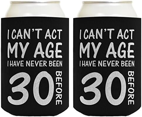 30. rođendanski pokloni za sve ne mogu djelovati starosnoj dobi nikad 30 2 pakovanje može cool cool coller collies crna