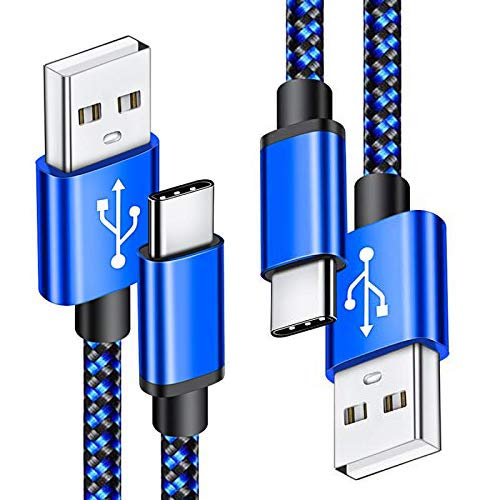 2pack 6ft C-type USB kabl za punjenje 3a brzina USB a na USB C kabl za punjenje za Samsung Galaxy A01 A10 A10e