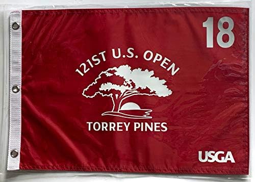 2021 U.S. Open zastava torrey pines golf crveni svilekscreen Logo Pin zastava Novo