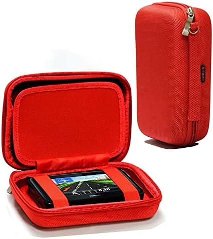Navitech Red Hard GPS torbica kompatibilna sa Garmin zumo 396 LMT-s 4.3