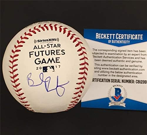 Brendan Rodgers Autograph potpisan 2017 Futures Game Baseball ~ Beckett Bas COA - AUTOGREMENA