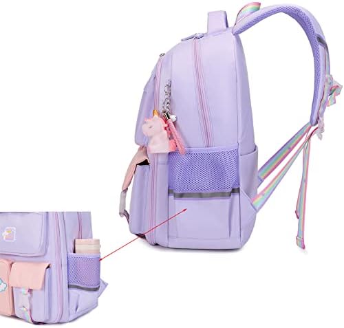 NIWEIYA Dječija torba za knjige Dječiji ruksaci za djevojčice dječja Školska torba žene Casual pakovanje vodootporna torba za Laptop.