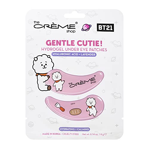The Crème Shop BT21 Nježna slatkiša! RJ Hydrogel pod zakrpama za oči | Hidratantna i smiruje