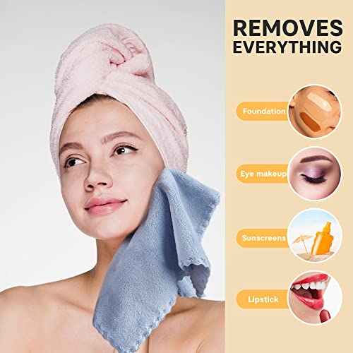SUNLAND krpa za lice od mikrovlakana za višekratnu upotrebu sredstvo za uklanjanje šminke za čišćenje lica