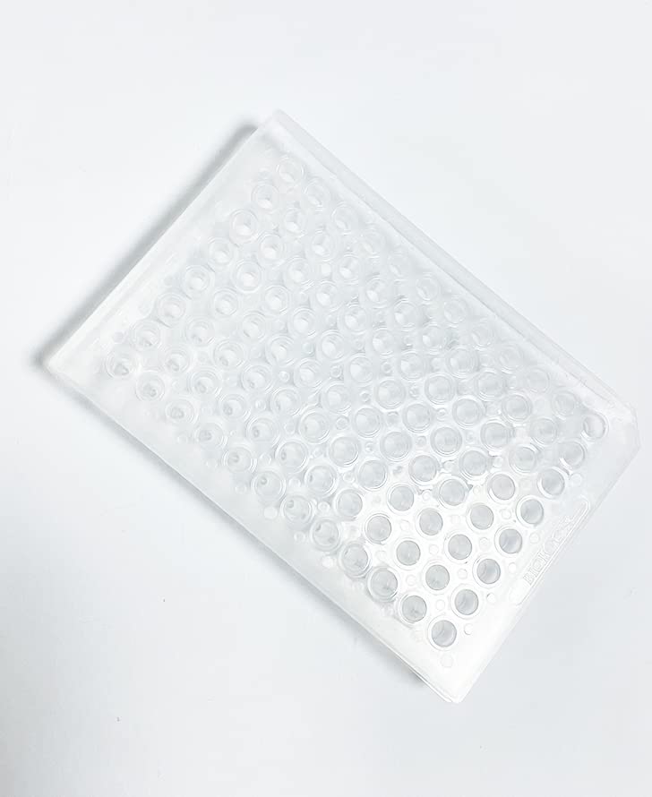 Biologix PCR ploče - 96-bunar, napola suzdra, bistre boje, nesterilne, 10 ploča / pakovanja