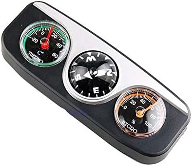 Xjjzs 3in1 Vodič za automobile Auto vozila Auto navigacijski termometar Hygrometar dobro radi u svim vremenskim