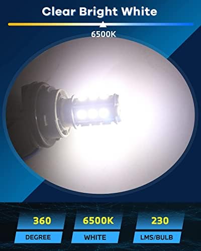 Alopee 12 pakovanje 1156 LED sijalica Bijela 1141 LED Sijalice RV unutrašnja svjetla DC 12V 1156