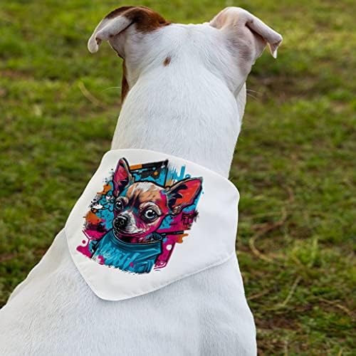 Chihuahua PET Bandana ovratnik - smiješan ovratnik šal - pas pas Bandana - S