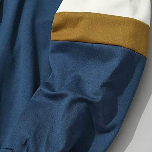 Duksevi pulover za muškarce Muške casual pamuk čipke gore majice kratki rukav retro V-izrez Hoodie Unisex Novelty Hood # 04 04