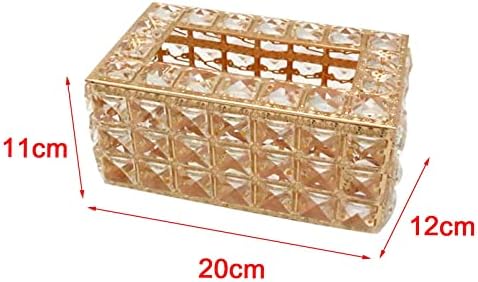KLKCMS 2X Crystal tkivo kutija za pohranu papira Kućni stol Bouse