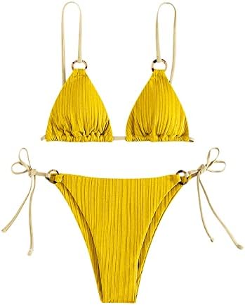 lcepcy ženski seksi bikini setovi s niskim rastom dvodijelni kupaći kostimi od pune žice 2023 modni kupaći kostimi za proljeće ljeto na plaži