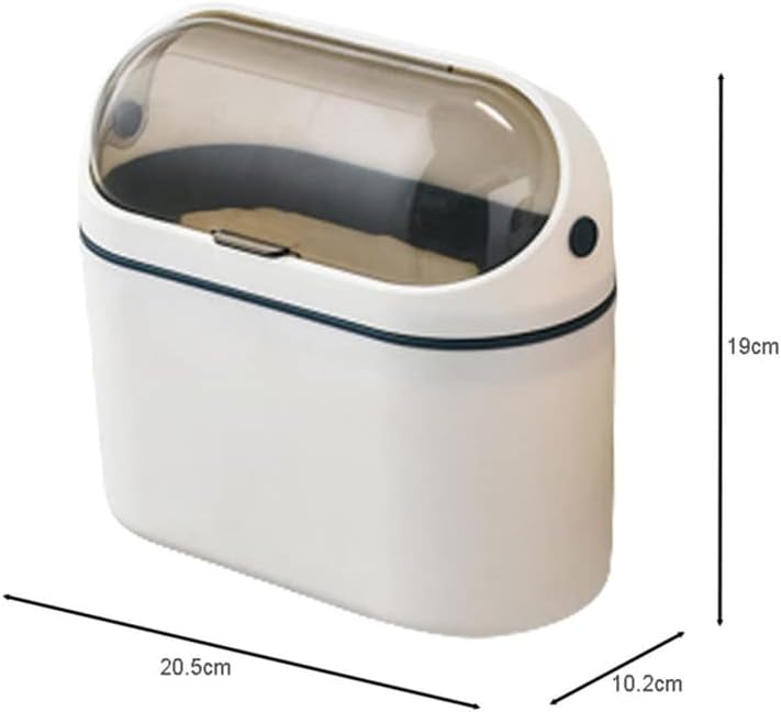 Ovlačenje Mini smeće konzervi sa poklopcem Mini otpadom za desktop malu kancelariju Contertop smeće može se