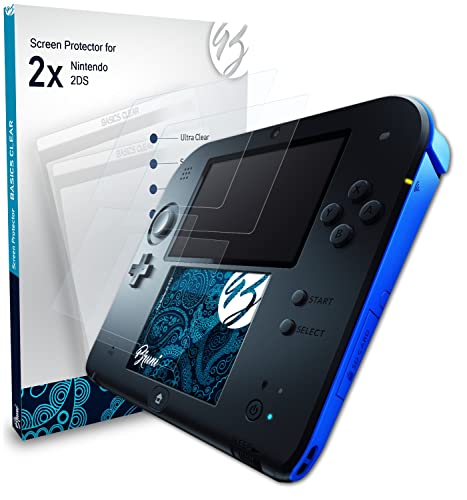 Bruni zaštitnik ekrana kompatibilan sa Nintendo 2DS zaštitnom folijom, kristalno čistom zaštitnom folijom