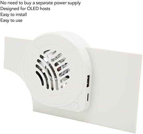 Igrački ventilator za hlađenje, USB punjenje Prijenosni bijeli hladnjak Radijator Jednostavan za instalaciju