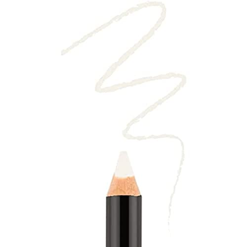 Bodyography kremasta olovka za oči : Bijela salonska drvena vodootporna olovka za šminkanje sa kokosovim uljem/ dugotrajna, bez okrutnosti, bez glutena, bez parabena