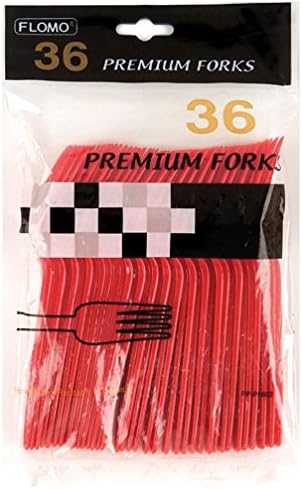 Crvene Premium viljuške-broj 36