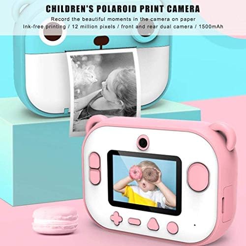 LKYBOA Print Kids Kamera,digitalna kamera HD kamera 2.4 inčni ekran igračka Kamera dječaci djevojke rođendan