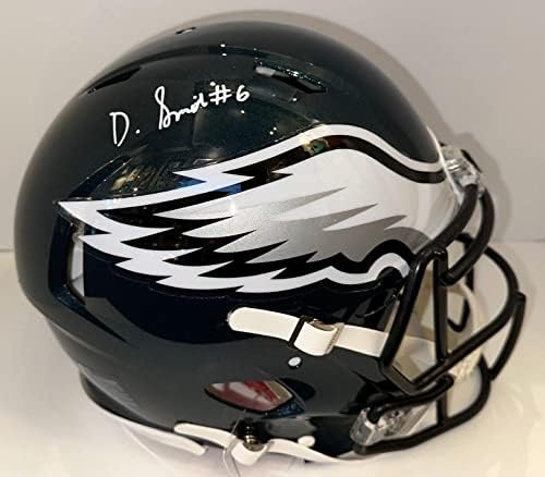DeVonta Smith potpisao Eagles Speed Authentic Helmet autographed Fanatics COA-autographed NFL