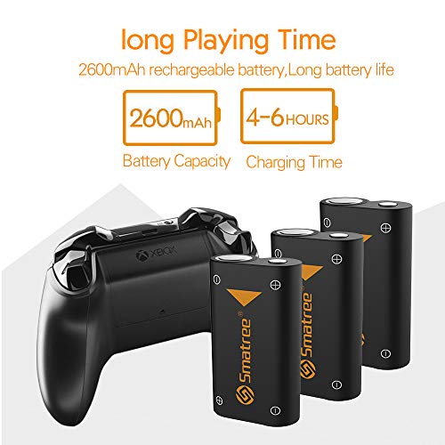 SMATREE 3X2600MAH punjiva baterija kompatibilna sa serija X | S / Xbox One / Xbox One S / Xbox One X / Xbox One Elite kontroler