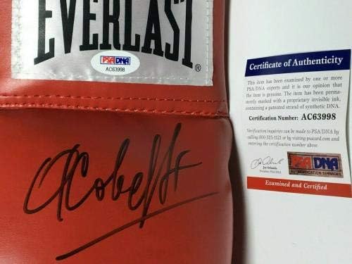 Sergey Kovalev potpisao Crvene Everlast bokserske rukavice PSA AC63998-rukavice za boks sa autogramom