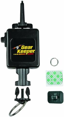 Gear Keeper RT3-4512 viseći skener Tether sa držačem za kopču, 80 lbs snaga lomljenja, 12 oz sila, 42 produžetak
