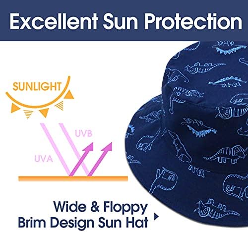 Sarfel Baby Sun Hat Toddler Ljetni kape upf 50+ kašika za djecu Dječji kape za djecu za dječake