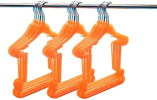 10 pakovanja dječije odjeće vješalica odijela odjeća odjeća viseći stalak za odjeću narandžasti hlače isječak u zatvorenom zračnom obliku