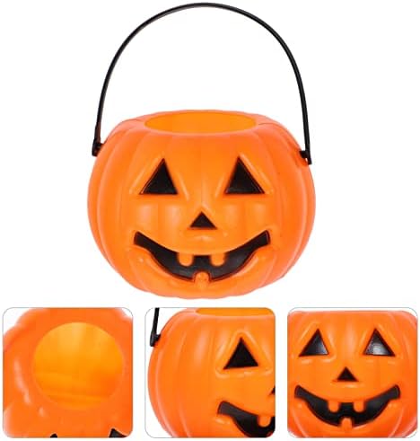 Alipis Halloween Party Halloween kante za bombone od bundeve, 8kom Mini prenosivi držač posude za bombone