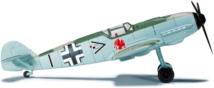 Herpa LUFTWAFFE MESSERSCHMITT BF 109E JG 26 FRANKREICH 1940 1/87 Diecast avion unaprijed izgrađen Model