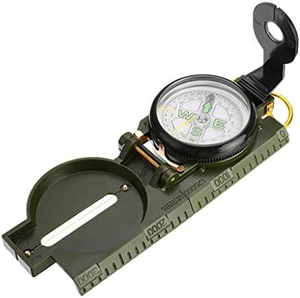 BHVXW Prijenosni kompas Vojni kamp Mini preklopni kamp Mini savid preživljavajući precizni pokazivački alati za ekspediciju