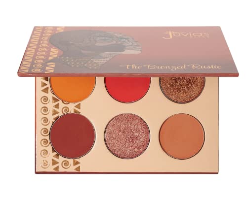 Juvia's Place zlatna i Rustikalna paleta sjenila-profesionalna šminka za oči, paleta pigmentiranih