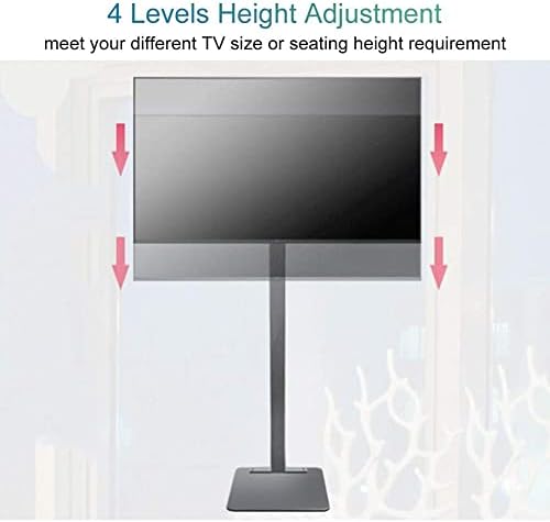TV štand Univerzalni 3-70 inčni kat sa okretnim visinama Podesiv nosač za LCD LED pretvorbu s ravnim ekranom, opterećenje 70kg / 154kg