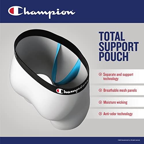 Champion muška ukupna podrška torbica kompresije šorc, Sport šorc za muškarce, Wicking, 6 & 9